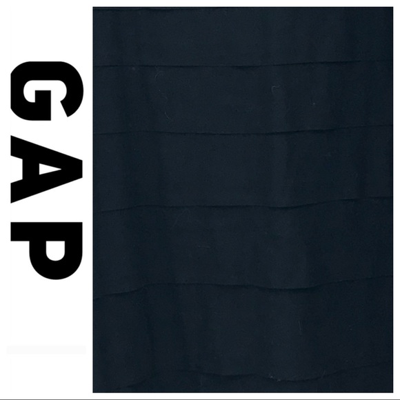 💕SALE💕 NWT Gap Black Layered Dress - Picture 6 of 6